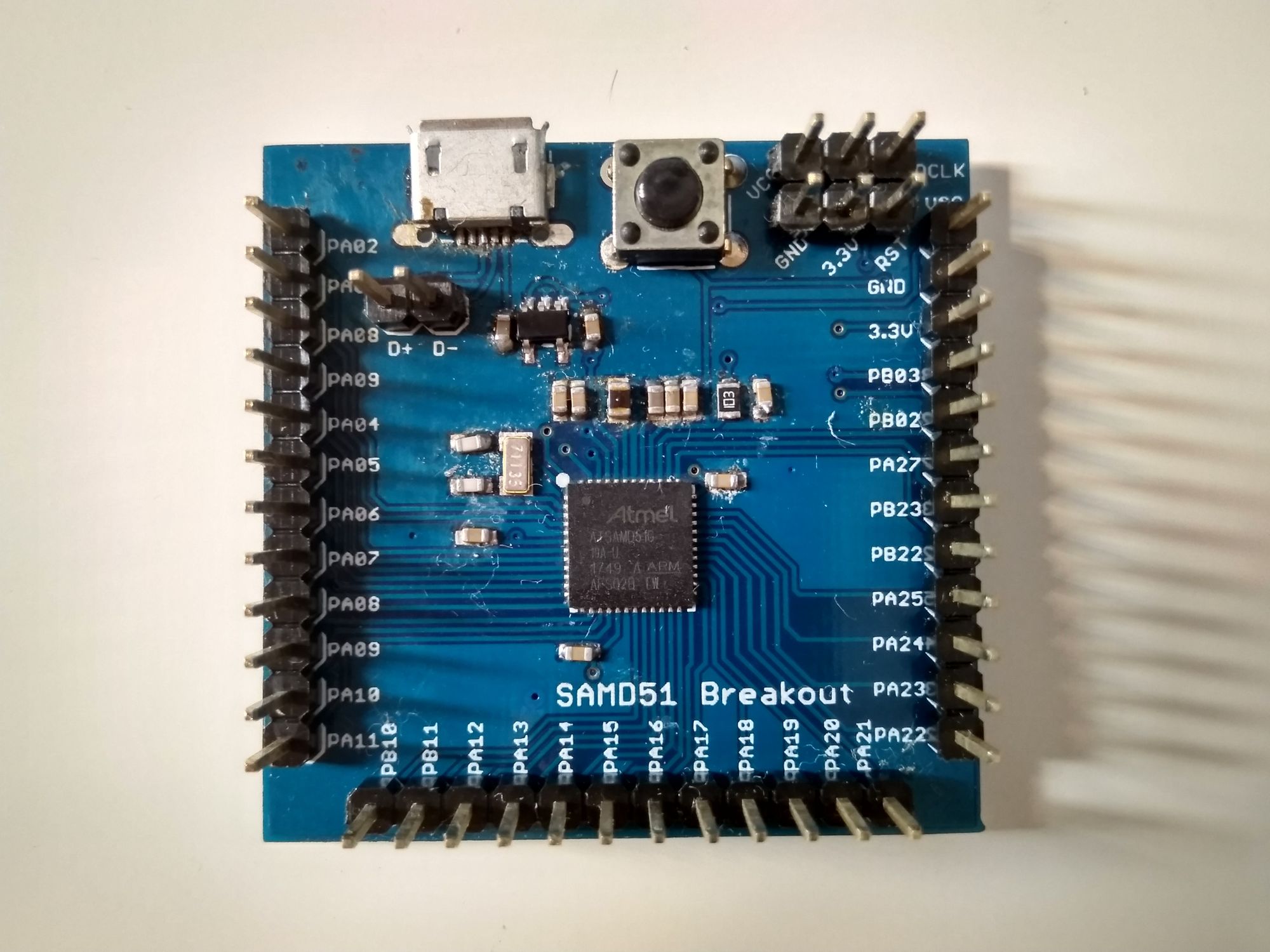 Building a SAMD51 Breakout board