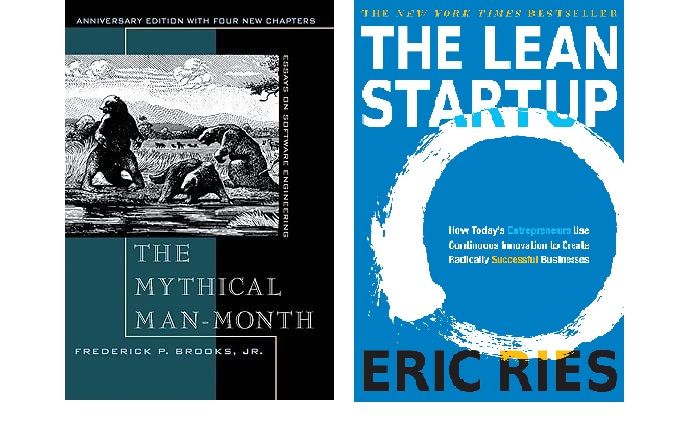 Notes on The Lean Startup and The Mythical Man-Month