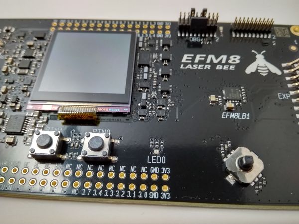 EFM8 Laser Bee from Silicon Labs