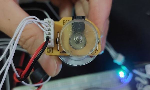 Using a 3 cent micro as a motor controller for a salvaged motor